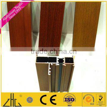 WOW!!!aluminum profile color coated aluminium/wood grain powder coating profiles extrusion manufacture supply factory