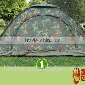 2 Persom Single Layer Double Door Camouflage Camping Tent