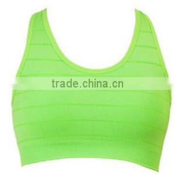 The new women's sports bra,Stripe design,yoga wear,Underwear