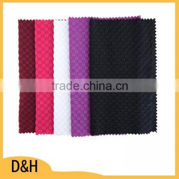 10% spandex 90% polyester high quality dobby fabric in stock china OEM factory wholesale