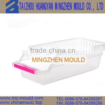 china huangyan Clear Plastic Refrigerator Vegetable Case mould manufacturer