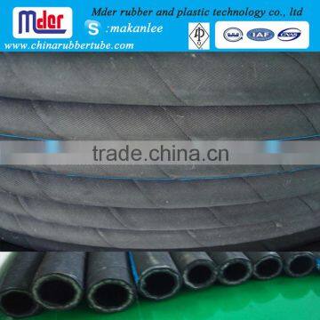 high temperature flexible hose rubber stainless steel braided hose oem manufacturer 3/8