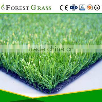 Three colors stem shape landscaping synthetic grass