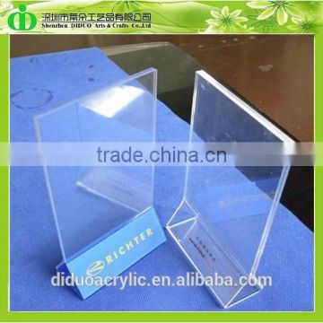 DDM-0089 Trade Assurance Menu Card Holder Acrylic