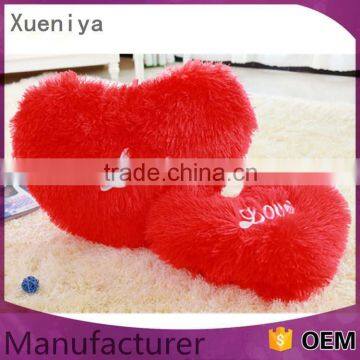 China Supplier 2016 New Design Cute Love Red Heart Stuffed Plush Toys