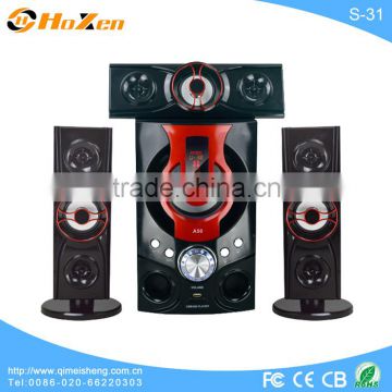 Supply all kinds of 3.1 subwoofer,home teather speaker with most popular