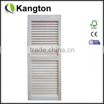 Door plantation shutter balcony