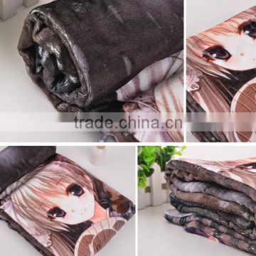 wholesale custom printed anime basketball silk scarf