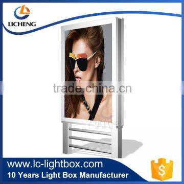 led light box outside/advertising light case outdoor light box