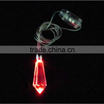 factory selling led necklace,led flashing necklace