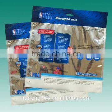 Laminated OEM factory plastic Gravures header card pouch