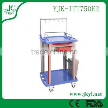 YJK-ITT750E2 Factory direct sale price of movable infusion hospital cart