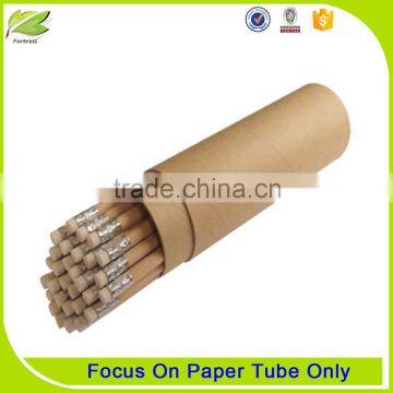 Recycle cylinder pen case round cardboard pen box paper pencil box