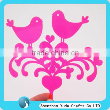 customized acrylic laser cutting decoration for homes wall decoration elegant appearance high quality