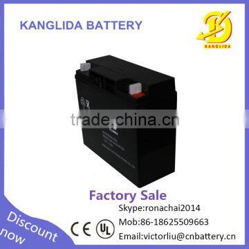 Manufacturing 12 volt 17ah pure lead battery inverter battery for UPS