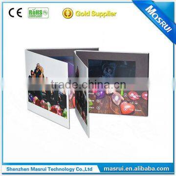 High Quality Printable 5.0 " Video Business Card Video Mailer Video Brochure Card for Advertising photo-3