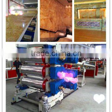 PVC interior marble decorative board machine