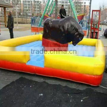 High Quality Inflatable Bungee Bull Riding Machine Amusement Rides photo-5