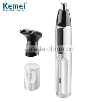 KM311 2016 New Fashion Electric Rechargeable Nose & Ear Trimmer 2 in 1 Multifunctional Nose Trimmer