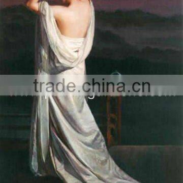 Chinese character oil painting