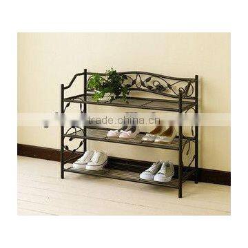 PF-SR066 indian wooden furniture wooden shoe rack exporter