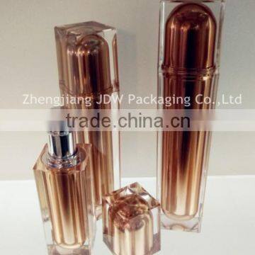15/30/50/100ml Square Tall and Slender Crystal Acrylic Lotion Bottle, Skin Care Lotion Bottle JS-I04 photo-2