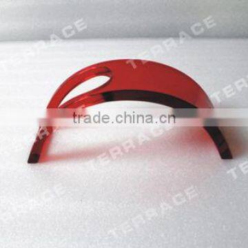 Single Acrylic Wine Bottle Rack ,Perspex Beer Bottle Holder(WR-B-0229)