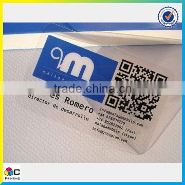 superior quality odm plastic pvc business cards