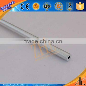 Hot! aluminum profile sandblasting/ white anodized aluminum sand matte 8mm anodized aluminium tube