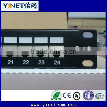 Premium 19" Cat5e 24-Port FTP Patch Panel