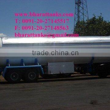 Lpg semi trailer truck tank