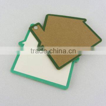 Sticky memo notepad House shaped remove die cut memo pad