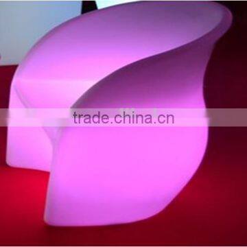 Modern Sofa Furniture / Night Club Plastic Sofa Set/ Led Glowing Sofa photo-2