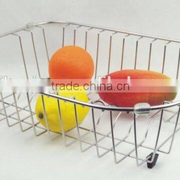 metal fruit basket stand,wire vegetable basket stand,steel basket stand