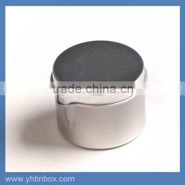 plain small romantic candle container wholesale candle tin