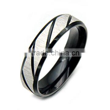 High Polished Plated Rings 3 Colors Mens Rings Simple Stainless Steel Fashion Rings Jewelry photo-2