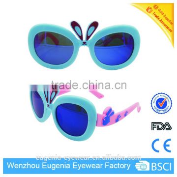 2016 Beautiful design cool frame nice looking kids sunglasses