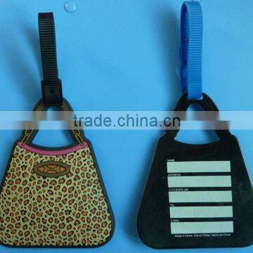 Hot Sale Soft Pvc Luggage Tag