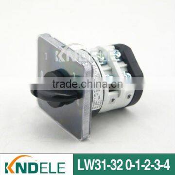 cam switch change over switch rotary switches LW31-32 0-1-2-3-4