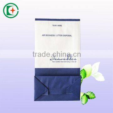 China export sickness paper bag/ water resistant paper vomit bag