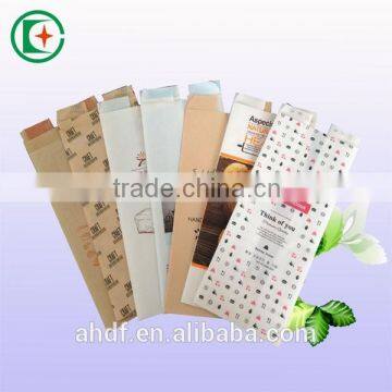 bread paper packaging bag with cellphane window