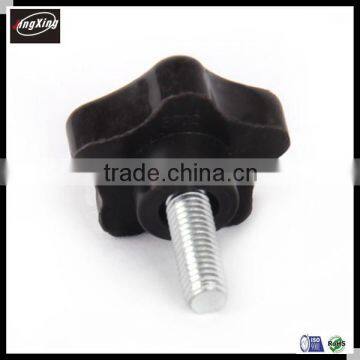 screw with plastic head hand tighten screw