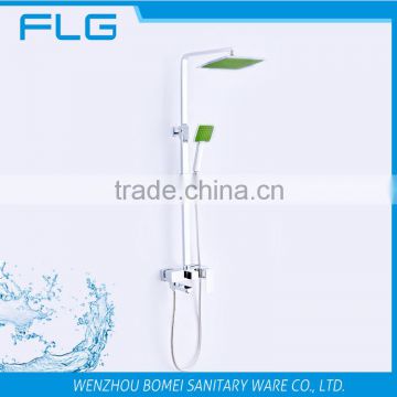 High Quality Product FLG2816S Lead Free Chrome Finished Cold&Hot Water Shower Faucet Set Bath Shower Set