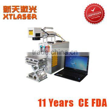 fiber laser 20w metal engraving machine for sale XTLASER IN CHINA