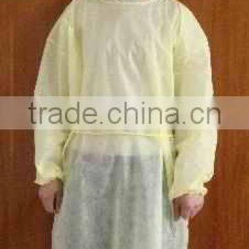 Non-woven disposable surgical gown