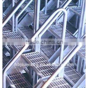 Galvanized industrial ladder