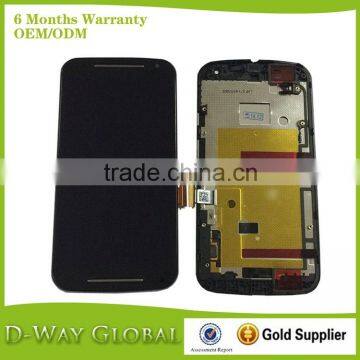 Replacement lcd display for motorola moto g2 xt1068 xt1069 display screen with frame