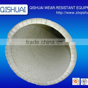 alumina ceramic lining elbow pipes