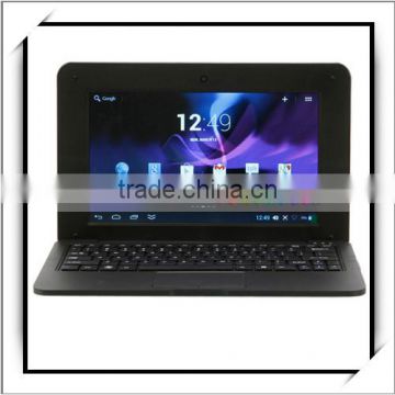 Imitation AP 1GB 10" VIA8880 Dual-core Cheap Chinese Laptop Netbook with 8GB Hard Drive and Front Camera Black