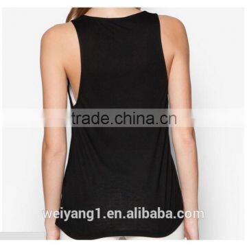 Basic Muscle Tank Summer Loose Woman Tank Top Girls Cool Summer Tops photo-2